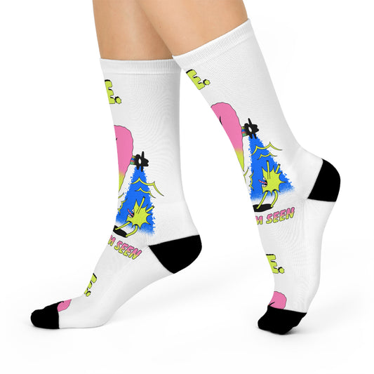 Me When I’m Seen Crew Socks