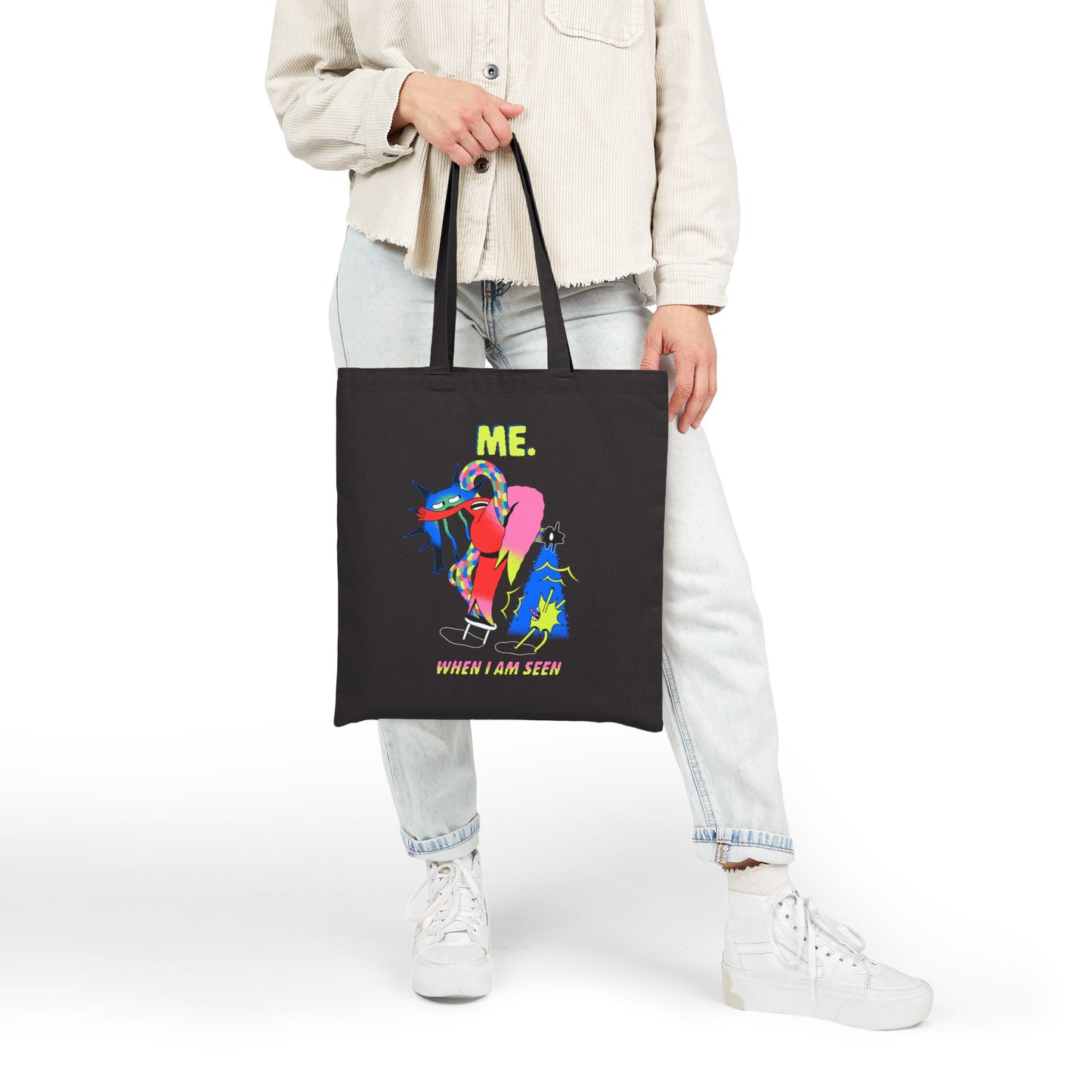 Me When I’m Seen Tote Bag