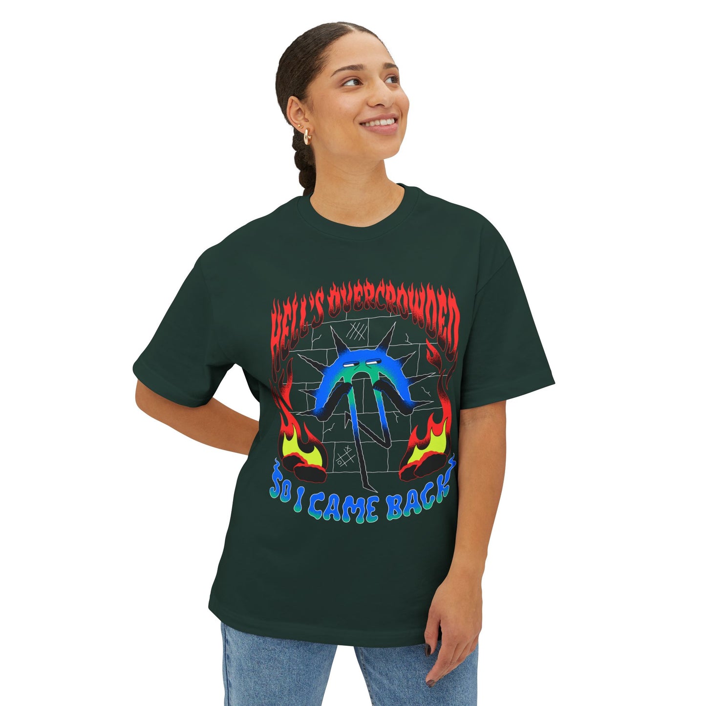 Hell's Overcrowded So I Came Back T-Shirt | Graphic Tee