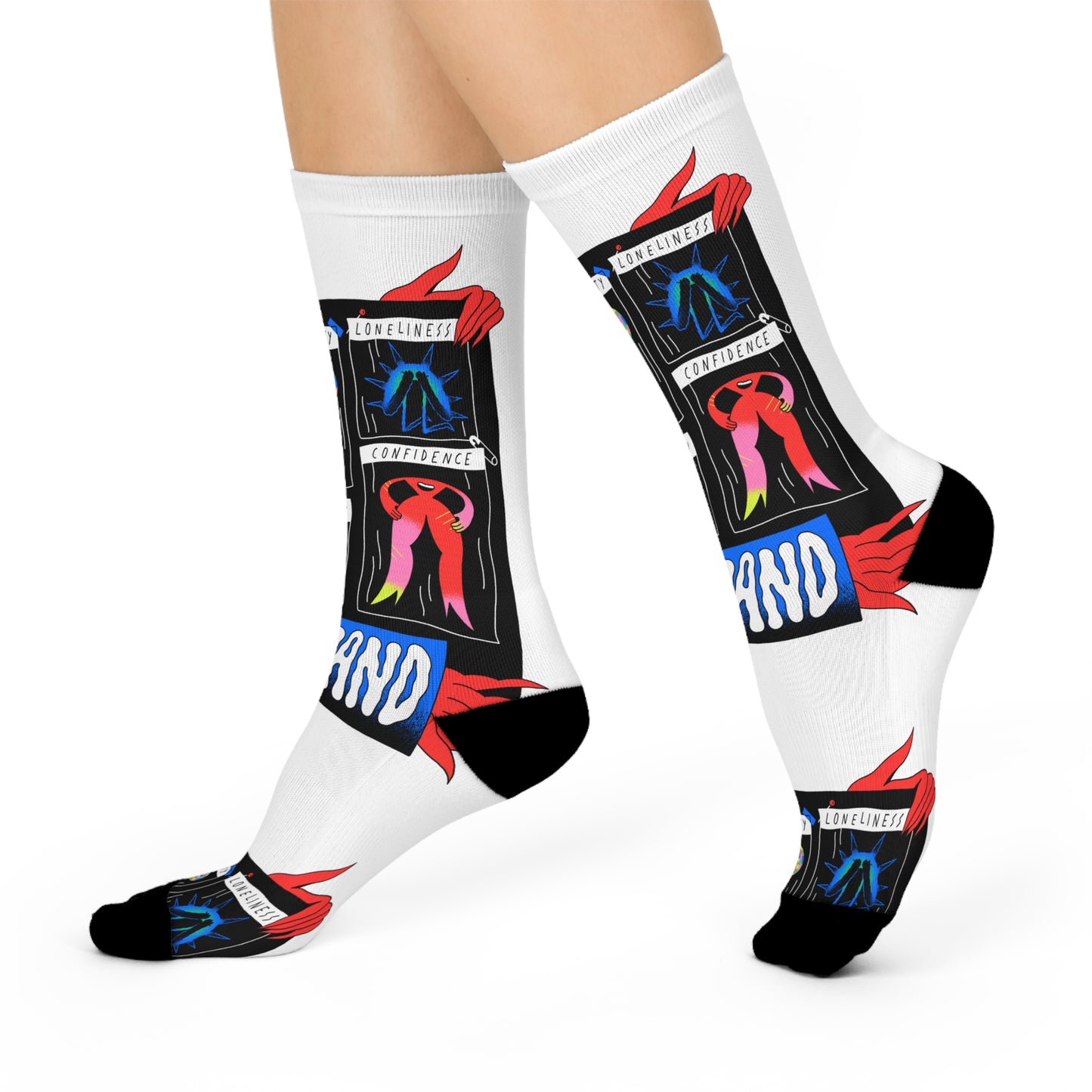 Divine Contraband Crew Socks