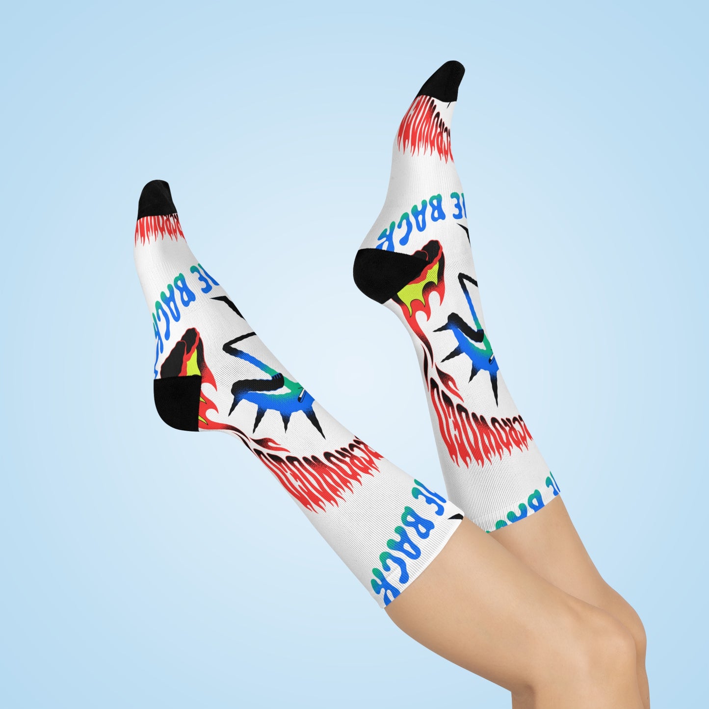 Hell's Overcrowded Crew Socks