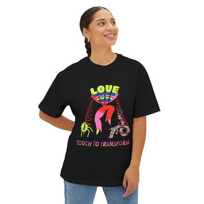 Love Transform Tee — "Touch to Transform" Graphic T‑Shirt