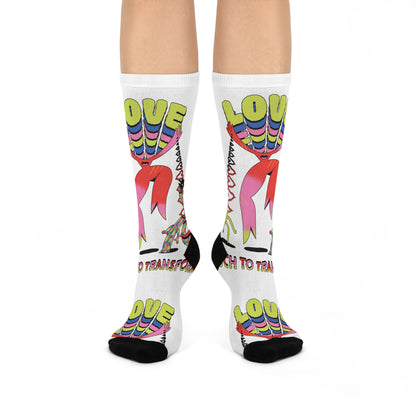 The Touch to Transform Crew Socks