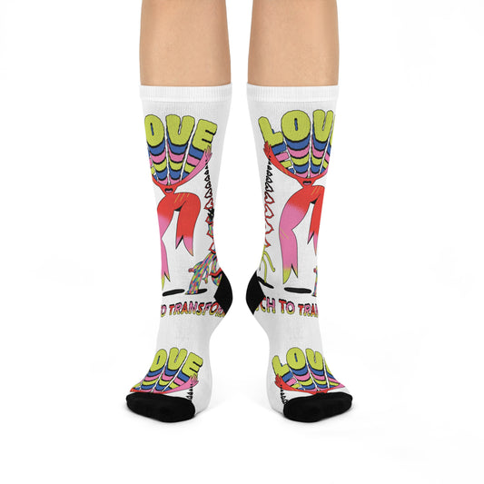 The Touch to Transform Crew Socks
