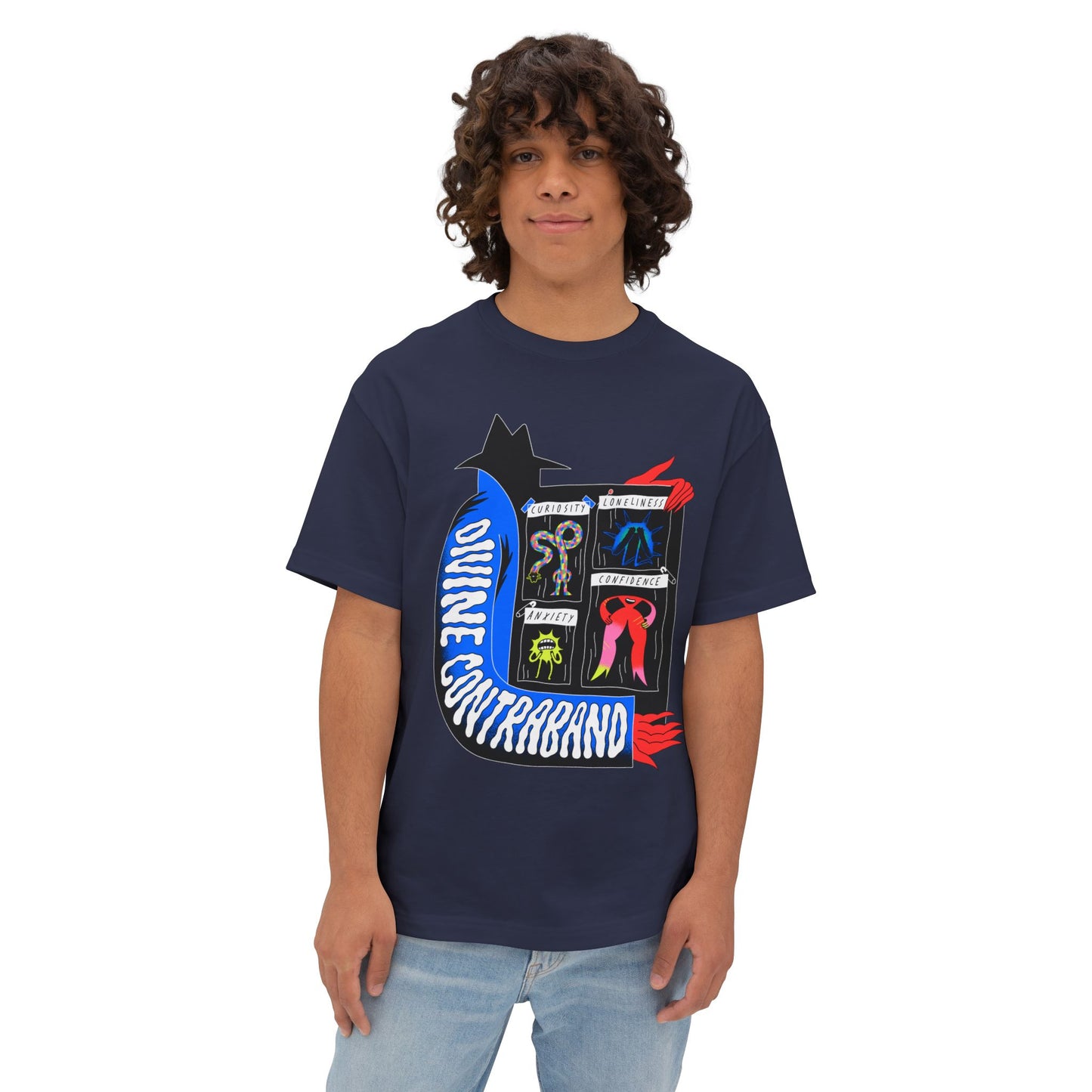 Divine Contraband Oversized Tee