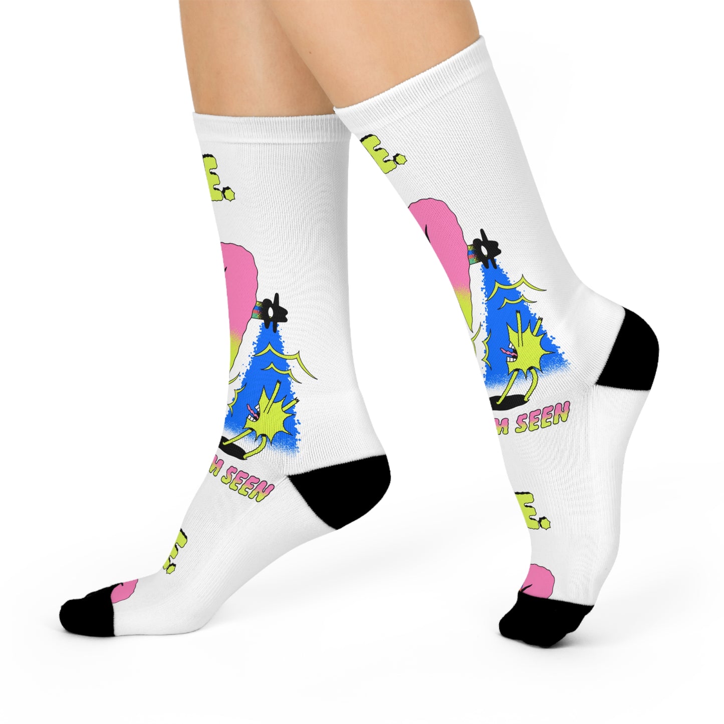 Me When I’m Seen Crew Socks