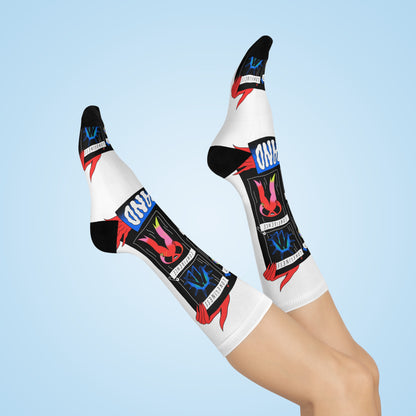 Divine Contraband Crew Socks
