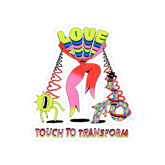 Love: Touch to Transform Sticker